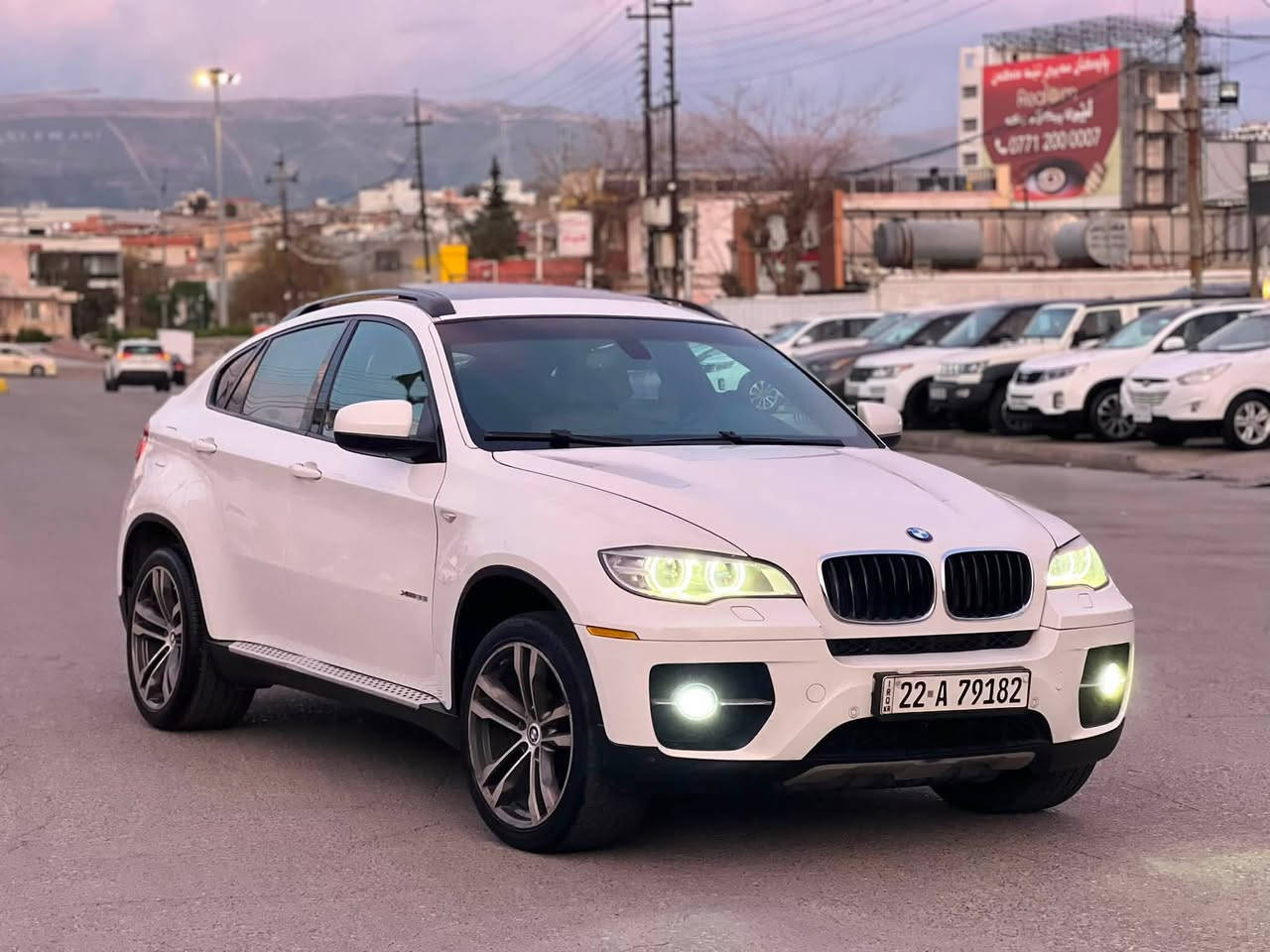 Bmw x6 2008
6 سلندر بانزين
***********
