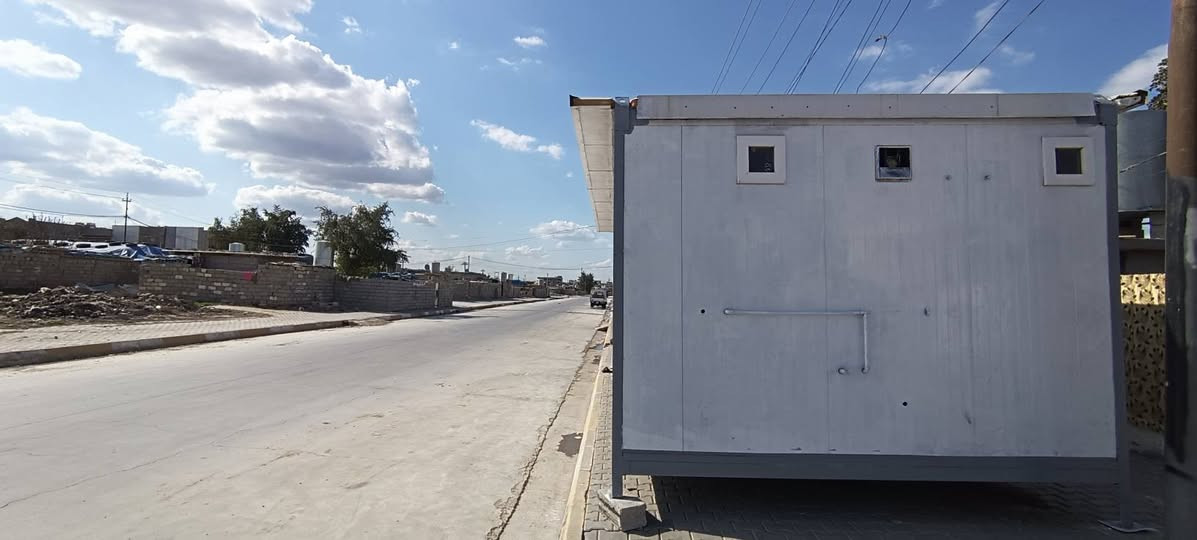 كرفان
طول8العرض3ونص+صحيات
العنوان كركوك رقم الهاتف
***********
***********
