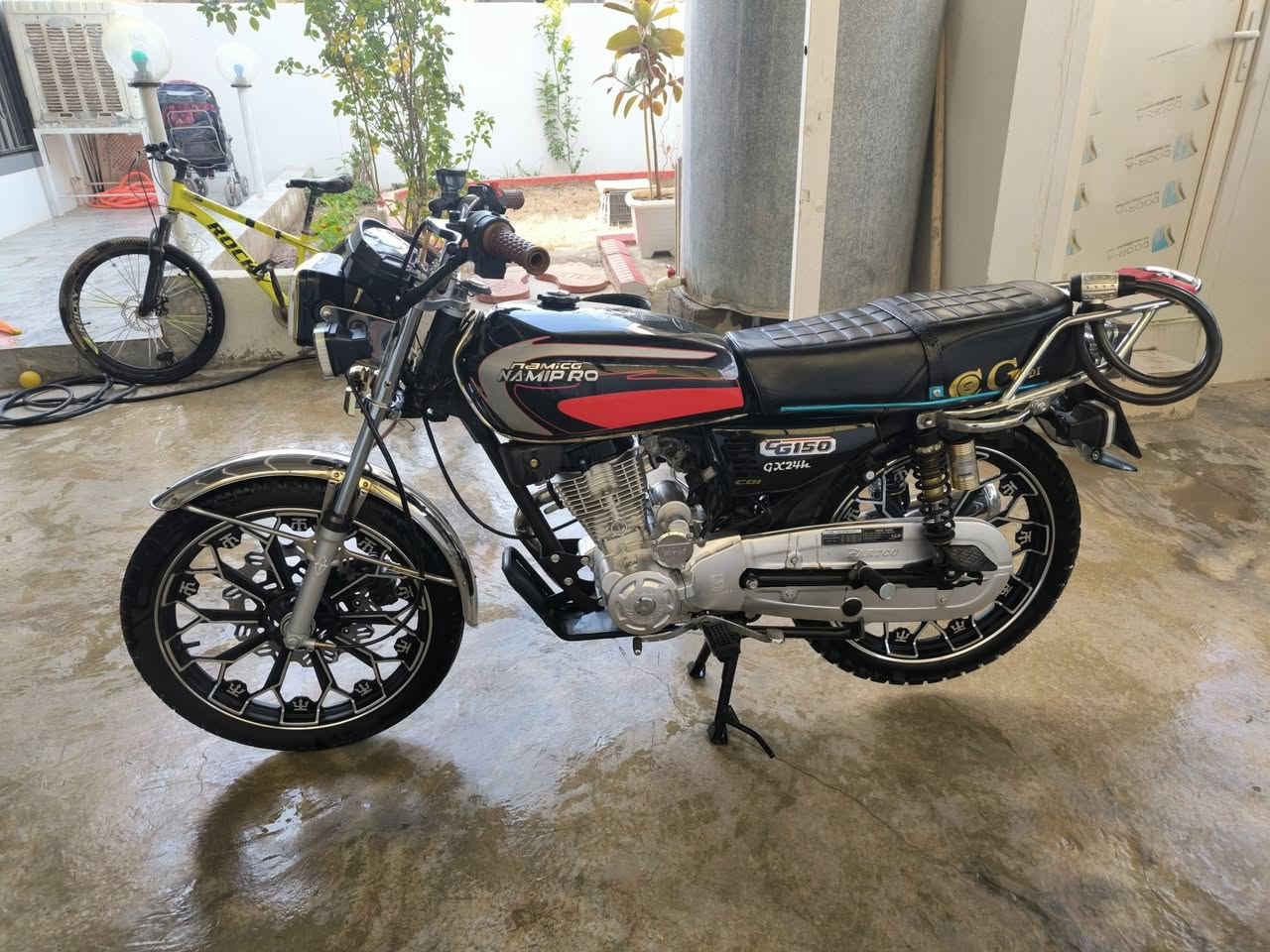 السلام علیکم
للبیع فقط
سی جي نامي برو هونزدا مودیل 2025 اخو جدید
 محرك 150cc 
تشغیل عن بعد + بصمە + سلف + هندر
کهربائیات شرط + دشبول الکتروني

سعر 700قفل لحد یراسل او یخابر  للمعاملە
رقم ***********
عنوان : کرکوك بنجاعلي
