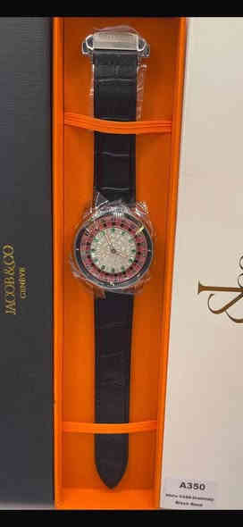 🔴جيكوب روليت 
🔴روليت حقيقي شغال
🔴ضمان سنة
🔴فول كوالتي 
🔴اوتوماتيك 
 🔴توربيلون
🔴وزن مطابق 

🔴🔴🔴🔴🔴🔴🔴🔴🔴🔴🔴🔴🔴🔴🔴🔴

🔴 سعر ( 125 ) الف فقط والتوصيل مجاني
الحجز على الواتساب ( *********** ) 
شباب استغلوا العرض لمدة اسبوع فقط
