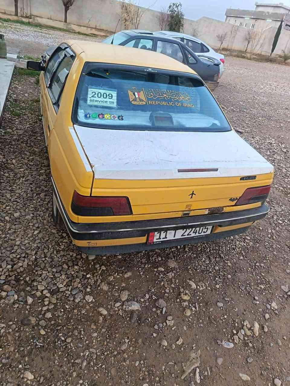 سلام عليكم  بيجو 2009ايراني بدون طخه شرط التحويل محرك كير جديد طخم تاير جديد الستفسار ***********

