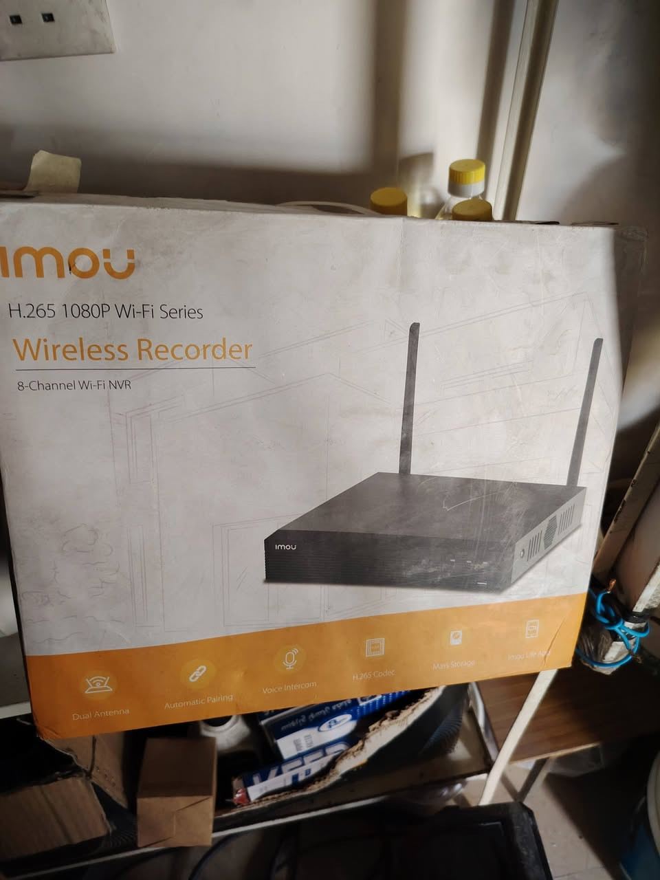 nvr imou 8 ch
مع هارد 512
السعر 55 مع التوصيل


**إذا كنت صاحب هذا الإعلان وتريد حذفه لأي سبب، رجاءا أرسل رسالة إلى الدعم الفني**