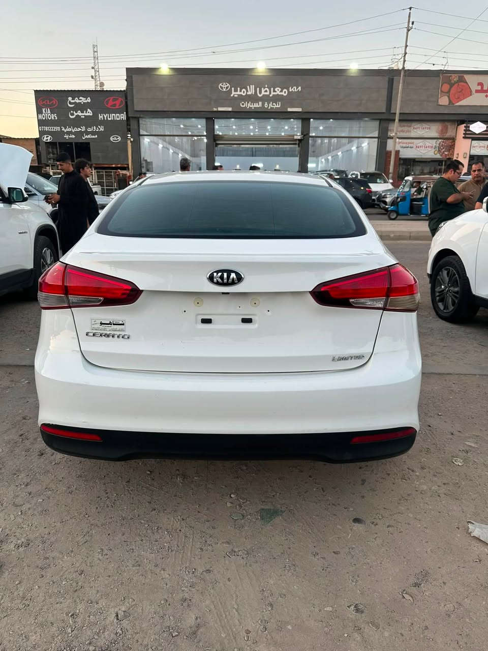 سيراتو ٢٠١٨ اربيل سنويه بسم شركه  منتهيه مكينه ٢٠٠٠ فول بيه صبغ بل داير مال جاملغ الباقي مكفول من الصبغ السعر ١٢٥ وبيه مجال ***********
