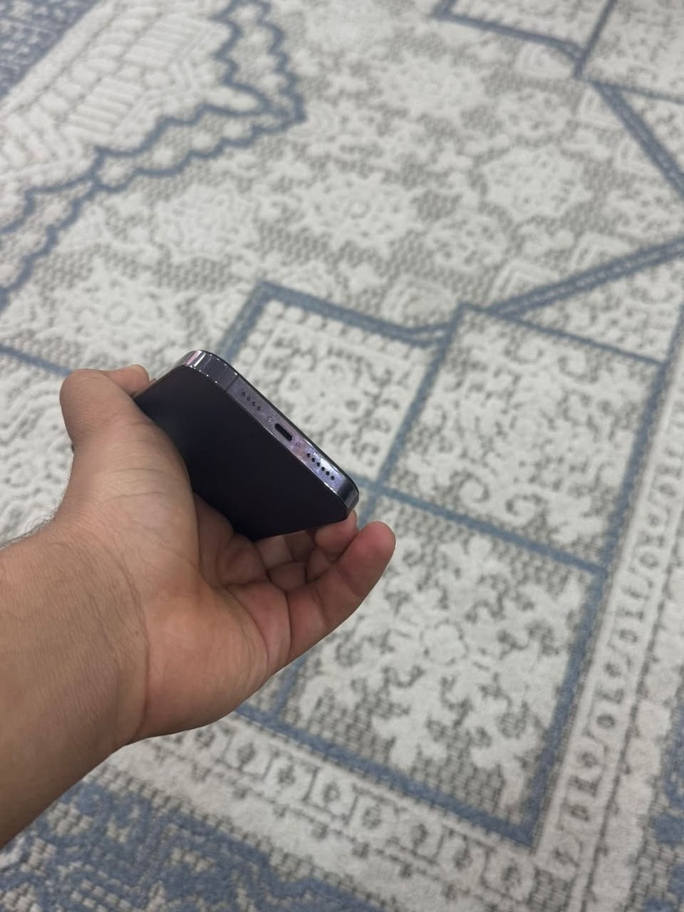 14 pro max 
256
بطاريه 87
مبدل شاشه 
الجهاز نضيف مكفول بس الشاشه 
سعر 550
***********
مكاني الشعب
