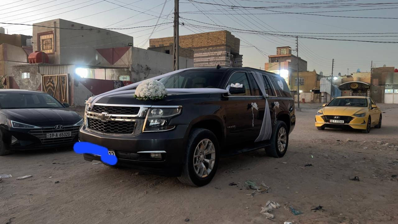 السلام عليكم تاهو موديل 2016 متومه طبق الأصل بدون كص رقم شمالي جاهزه ما عايزه شي مقدم بيه معامله تسجيل السعر 160 وبيه مجال مكاني كربلاء ***********
