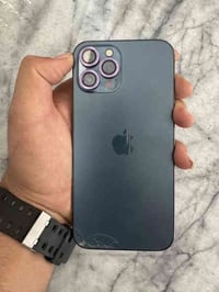 أيفون ١٢برو ماكس مبدل شاشة درجه اولى احسن نوعيه ذاكره ١٢٨فيس ايدي متوق...