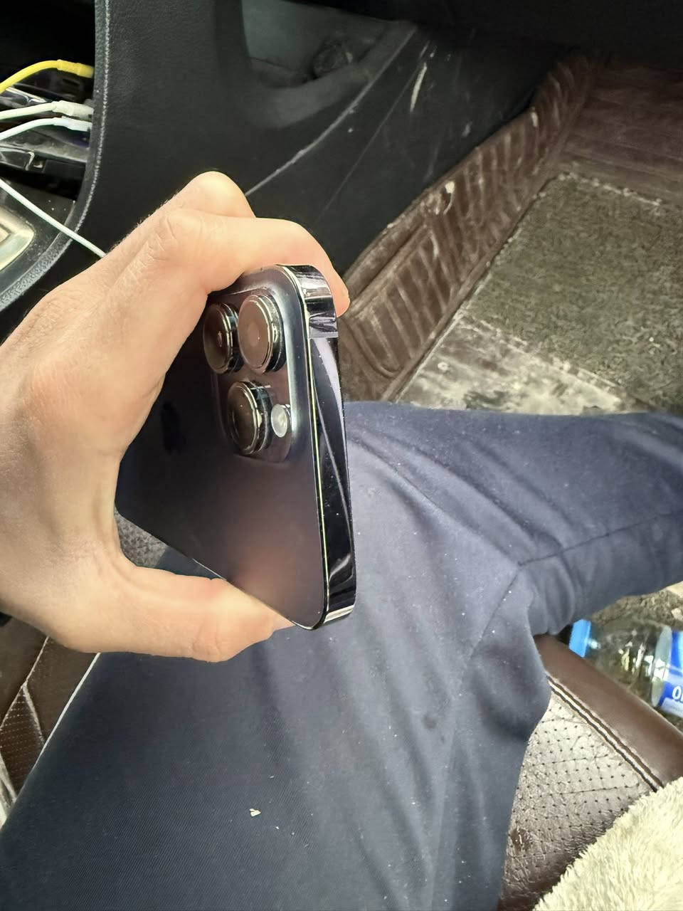 ايفون للبيع
14 برو ماكس 

ذاكره 256 

بطاريه 80 شرط اصليه قطاره بل شحن شرط 

دبل سيم كارت 

شرط لا مفتوح ولا يعبر هوه 

نضافه 99 

لون مميز بنفسجي 

ويه كارتون اصلي مالو 

وائر مال كارتون اصلي 

كامل ملحقاته 

كفرات لزكه وائر وكارتون 

شراي تعال خاص او تعال واتساب 

*********** مابي خط
