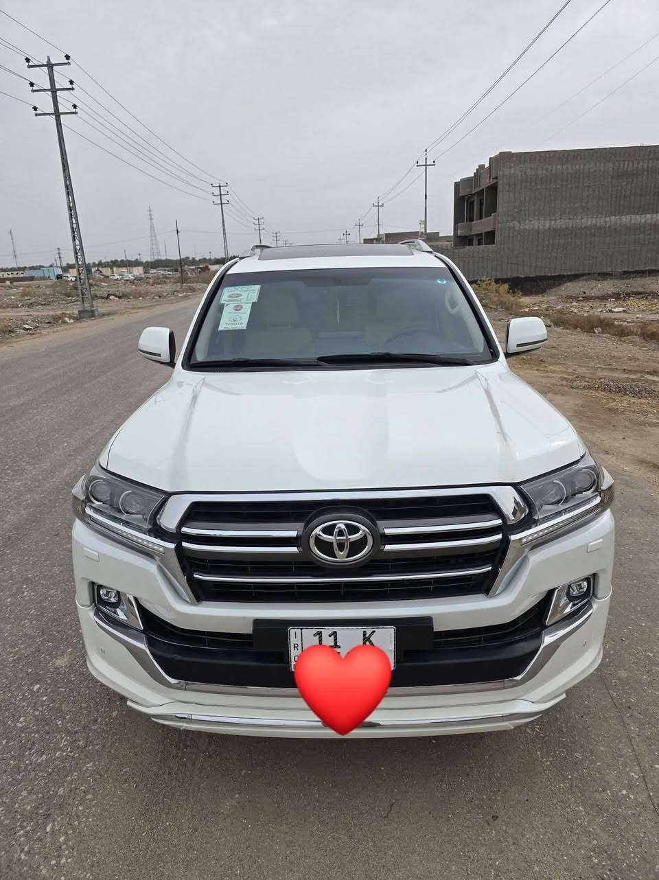 السلام عليكم اخوان لاندكروز موديل 2020ساز بسمي رقم بغداد نكليزي هزه سنويه فحص كوله جديدمكنيه V6 مامفتوحه كير مامفتوح كلها على وضع الشركه  السياره فول موصفات معروفه مواصفات الساز شنو فول فول سلايت تبريد مركزي كشن جلد كشنات كهرباء مري شفط زراك لايت كيجات لكزز جنطه كهرباء السياره بيها ثلاث قطع صبغ السونار مرفق ماشيه 86 حقيقي نظافتها 100% بحالة الزيرو السعر 458ورقه قفل قفل قفل  بيع او مراوس حسب القناعه الاستفسار 
***********
***********
العنوان بابل
