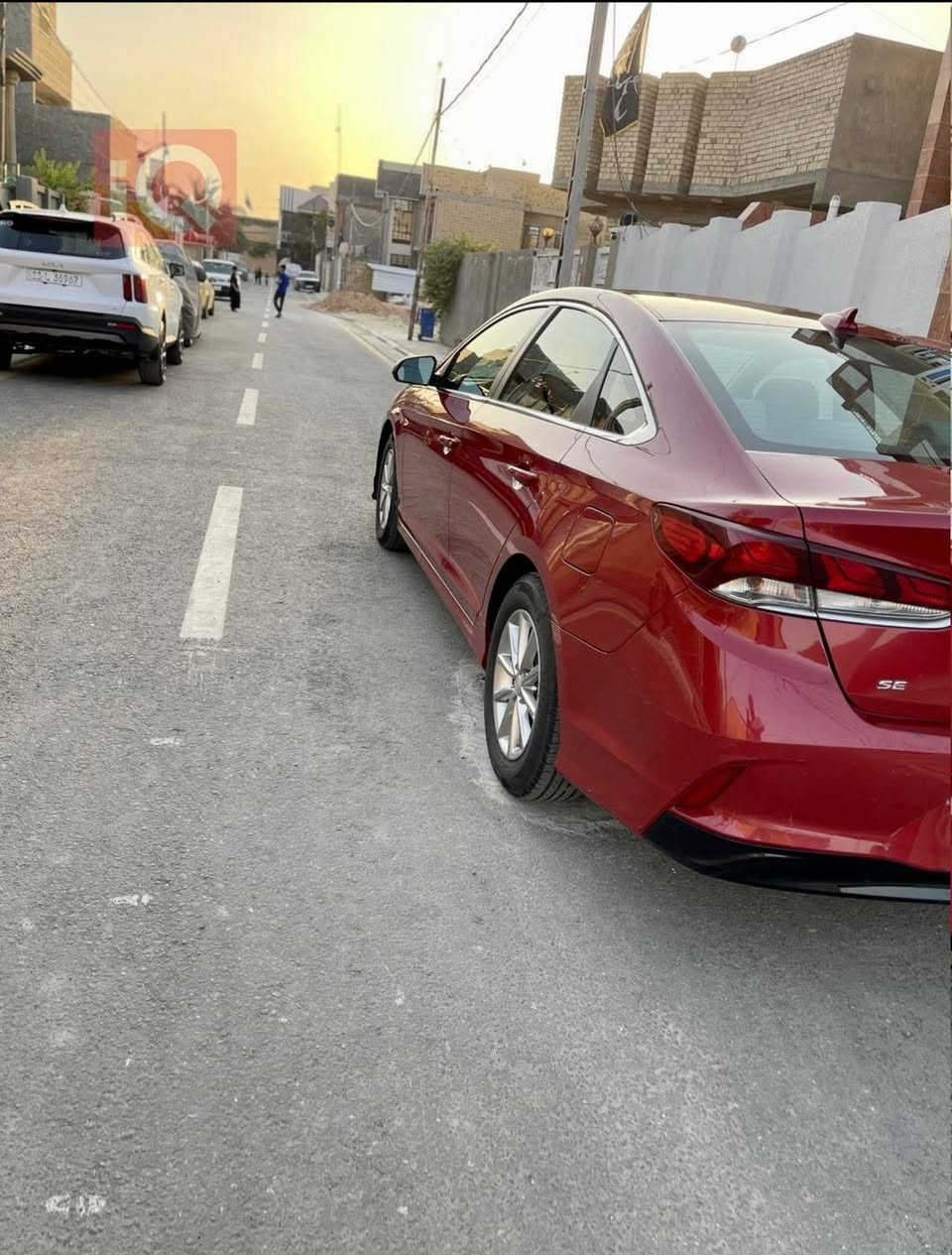 هونداي سوناتا 2019 
مكفولة كفالة عامه(كلين تايتل) 
اللون احمر غير محدود 
المواصفات se
محرك 4 سلندر 2400GDI 
شاشة وسطية
كاميرا خلفية
رادارات جانبيه 
نقطة عمياء
درايف مود
گير اوتوماتيك + عادي
تحكم ستيرن 
تبريد قطعتين
صندوق ذكي 
ويل كب
المسافة المقطوعة 96 الف 
رقم السيارة بابل 
مكان السيارة النجف 
150$وبيها مجال بسيط
تفاصيل الاتصال على الرقم
 ***********
