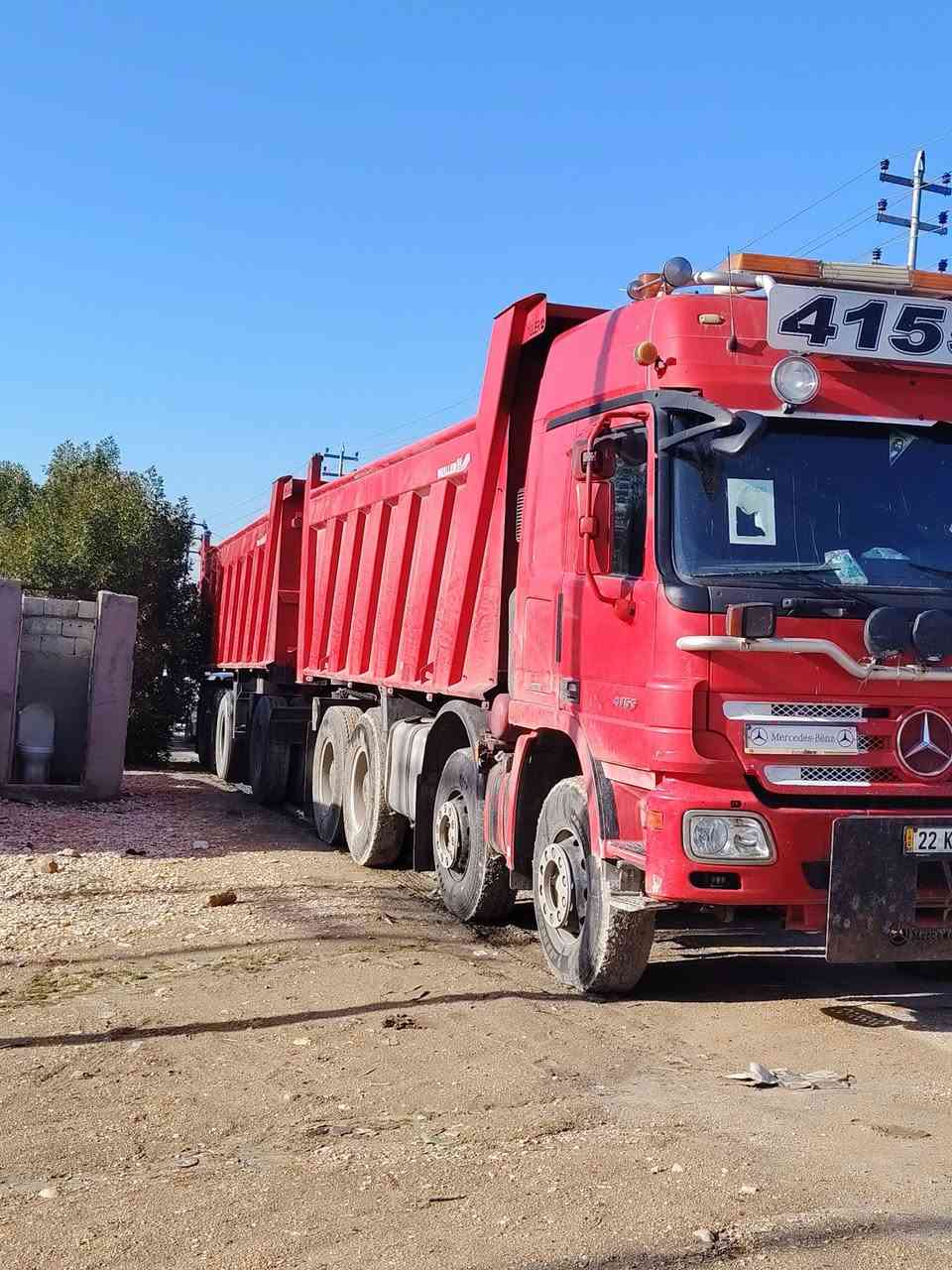 سياره قاطره أو مقطوره للبيع رقم أربيل الاستفسار اتصل ع ***********
