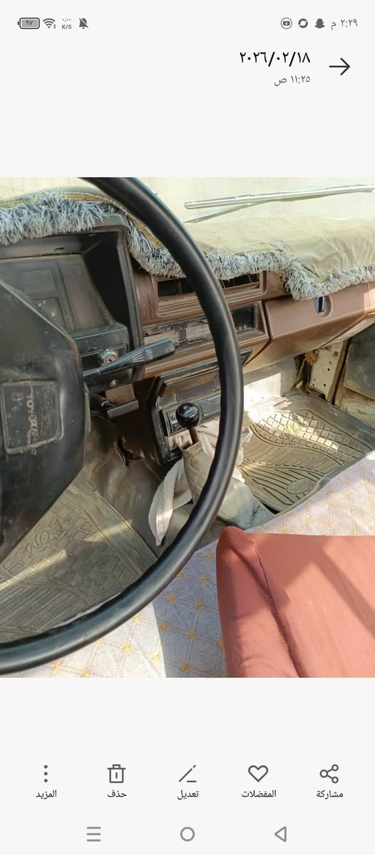 السلام عليكم بكم 85 للبيع هوندا للبيع اتصل على هذا الرقم ***********
