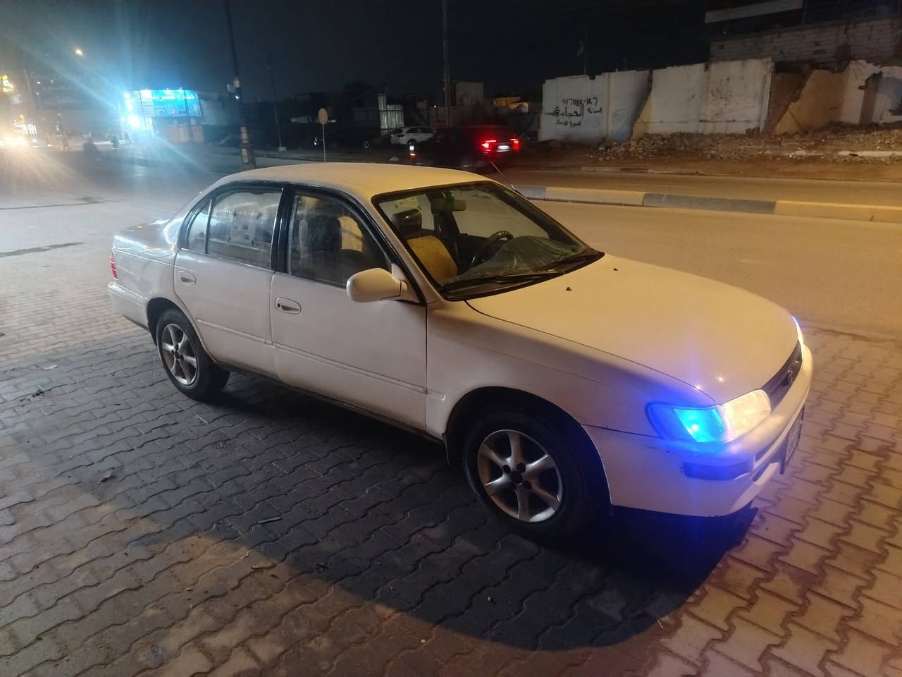 السلام عليكم كورله موديل 93 رقم كربلاء بسمي تحويل ثاني يوم تبريد شغل  مكفوله من ضربه مكان سياره البصره ابو الخصيب مهجران ***********
