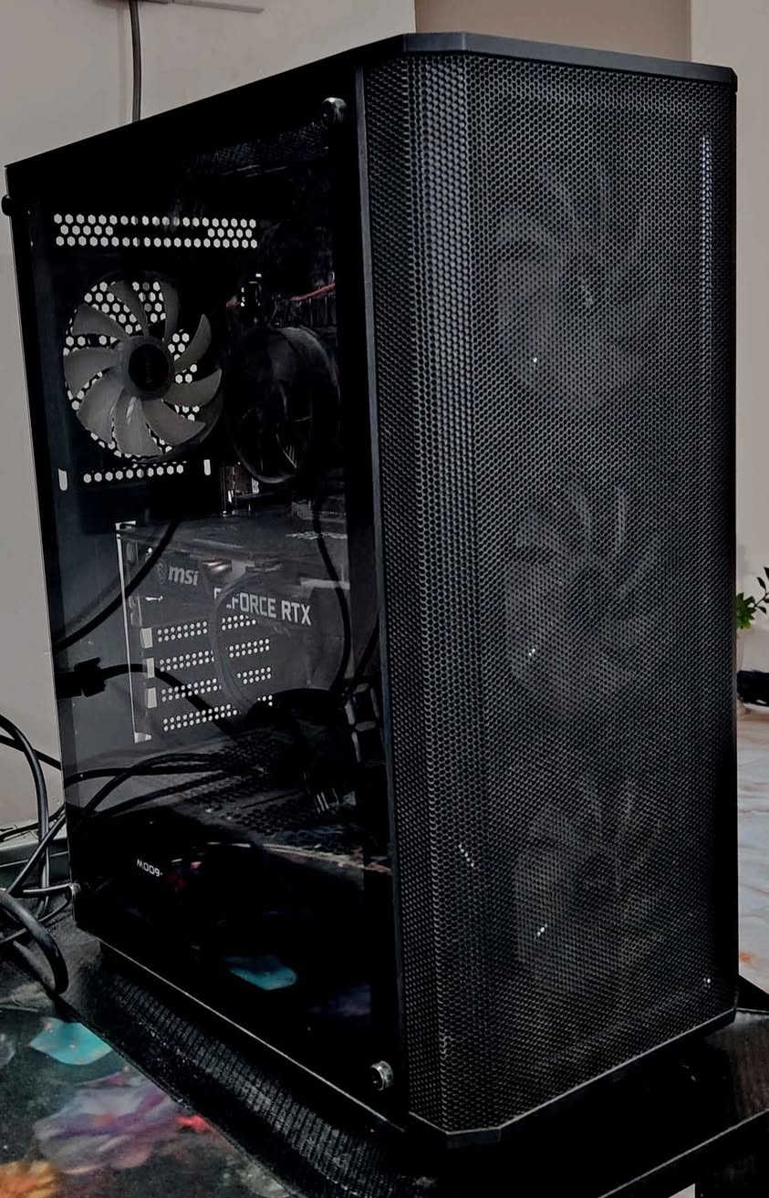 تحية طيبة للجميع 
متوفر تجميعة كيمنك للبيع كيس فقط 
السعر ٩٦٠ الف

CPU I5 12400F 6 CORE 12 THERADS 
COOLER CPU STOCK INTEL 
RAM 8X2 16GB DDR4 3200MHZ 
GPU RTX 3060TI OC 8GB MSI
M. B H610M GAGBAYTE DDR4 
POWER 600W PLUS 80 BRONZE 
CASE BLACK X 4 FAN ARGB 
SSD 1TB

مكاني موصل توصيل موجود 
للتواصل *********** واتسب موصل, نينوى
