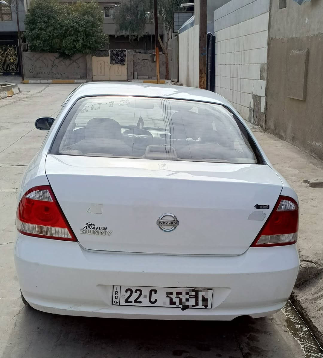 نيسان سني موديل 2013
رقم اربيل دولي 
سنويه لل30 شرط التحويل 
بيها بطاقة بانزين 
سعر 105$ 
مكان كركوك
للاستفسار الاتصال على الرقم 
***********
مكلف بالنشر
