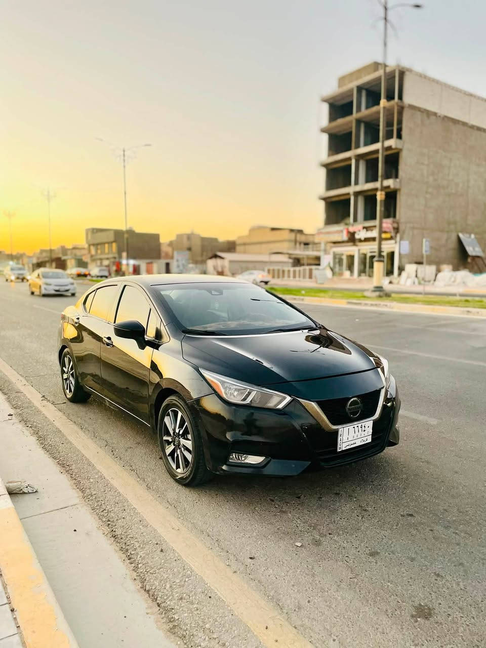 نسيان فيرسا 2021
رقم كربلاء بأسمي السعر 97
 الاستفسار ***********
حادث موضحاً في الصور 
بنيد فقط بدون دواخل 
وبيه بل عراق صبغ بين بيبان اثر دحجه بسيطه 
 مواصفات داخلية
مكيف , فرامل ABS , زجاج كهربائي , مثبت سرعة , مقاعد رياضية , مساعد الاصطفاف , أوامر صوتية , كاميرا خلفية ,
