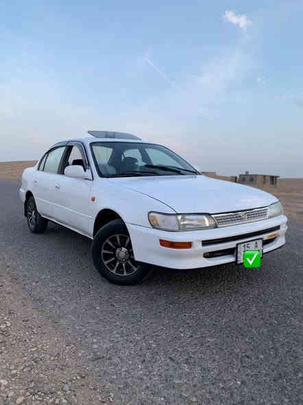 السلام عليكم 
للبيع سياره كورلا #موديل 1992 
#رقم انبار بأسمي جديد هزه جديده سنويه لل30 
مشروع وطني 
#تحويل_مباشر_وكاله_ماسوي 
#صبغ عام جماليه 
#محرك_گير_شرط گير عادي 
صدر جديد تايرات نص عمر 
حداديه صبغ درجه أولى 
#السعر_43_وبي_مجال
للأستفسار اكثر __هـ.***********
(العنوان:الشرقاط -اسديره)
