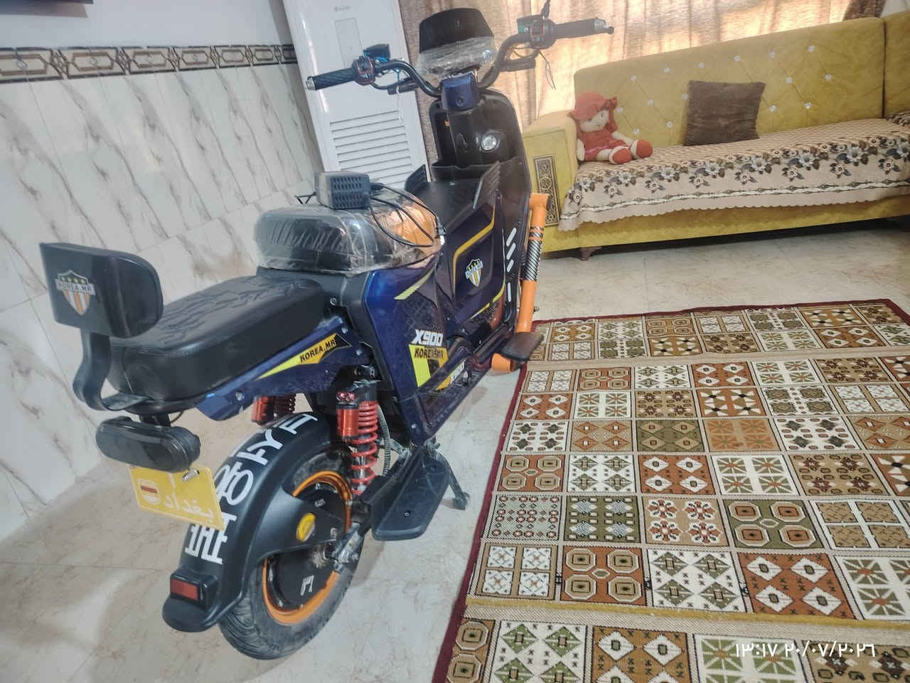 دراجة شحن سعر 600وبيهة مجال  امانة الله دراجة نضيفة سويج ثنين وبصمة ثنين مكان ديالى بلدروز *********** وهذا الرقم وراسلني وانطيك التفاصيل
