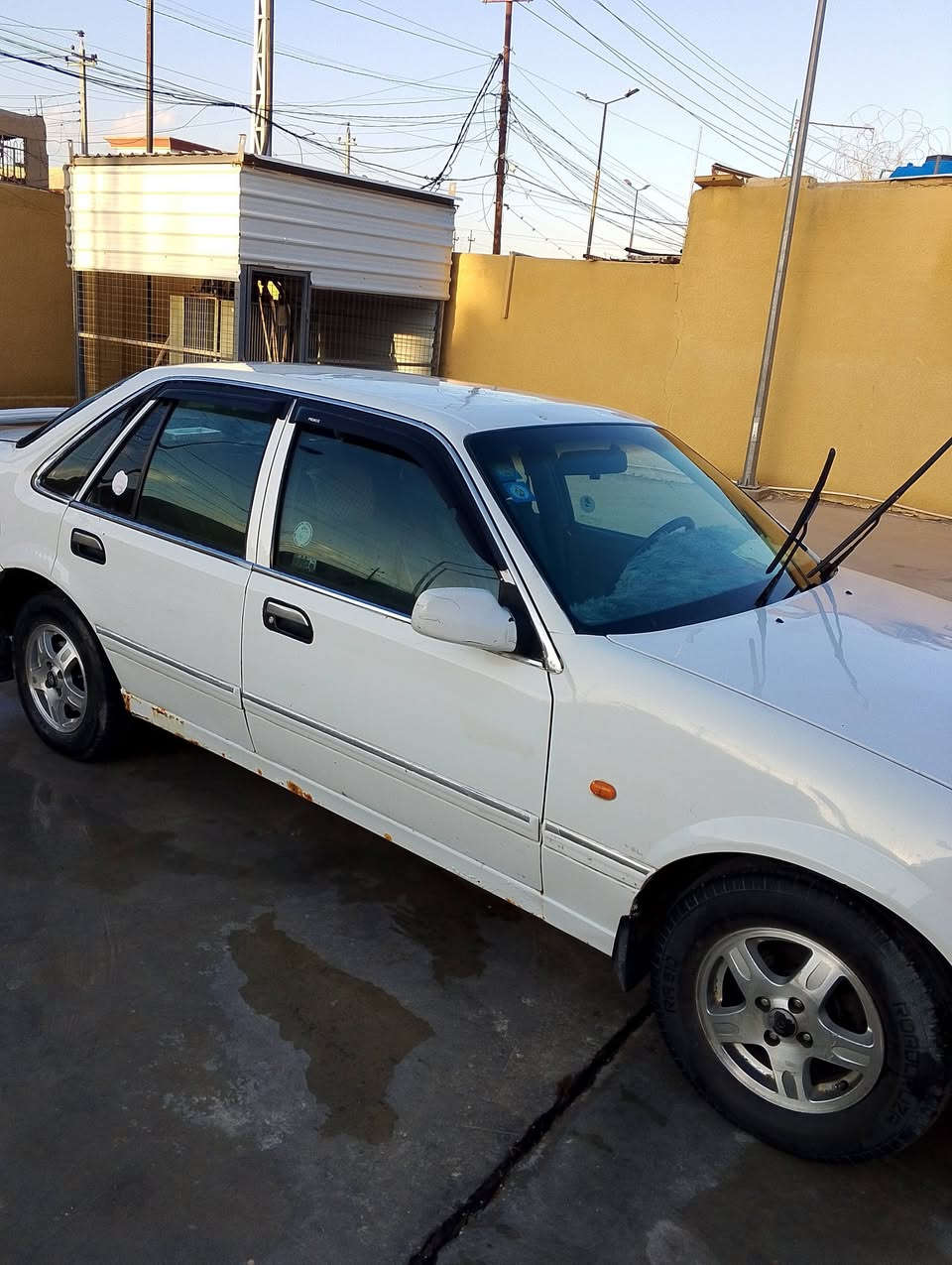 سلام عليكم مرخصة لا دمن برنس فراشه فول اوتوماتيك موديل 96محرك مفتوح كير مكينه لك رقم  بغداد انكليزي باسمي بيه تلاكيط صبغ تبريده بس غاز كهربائيات شغاله السعر 42وبيه مجال بسيط مكاني فلوجه ***********
