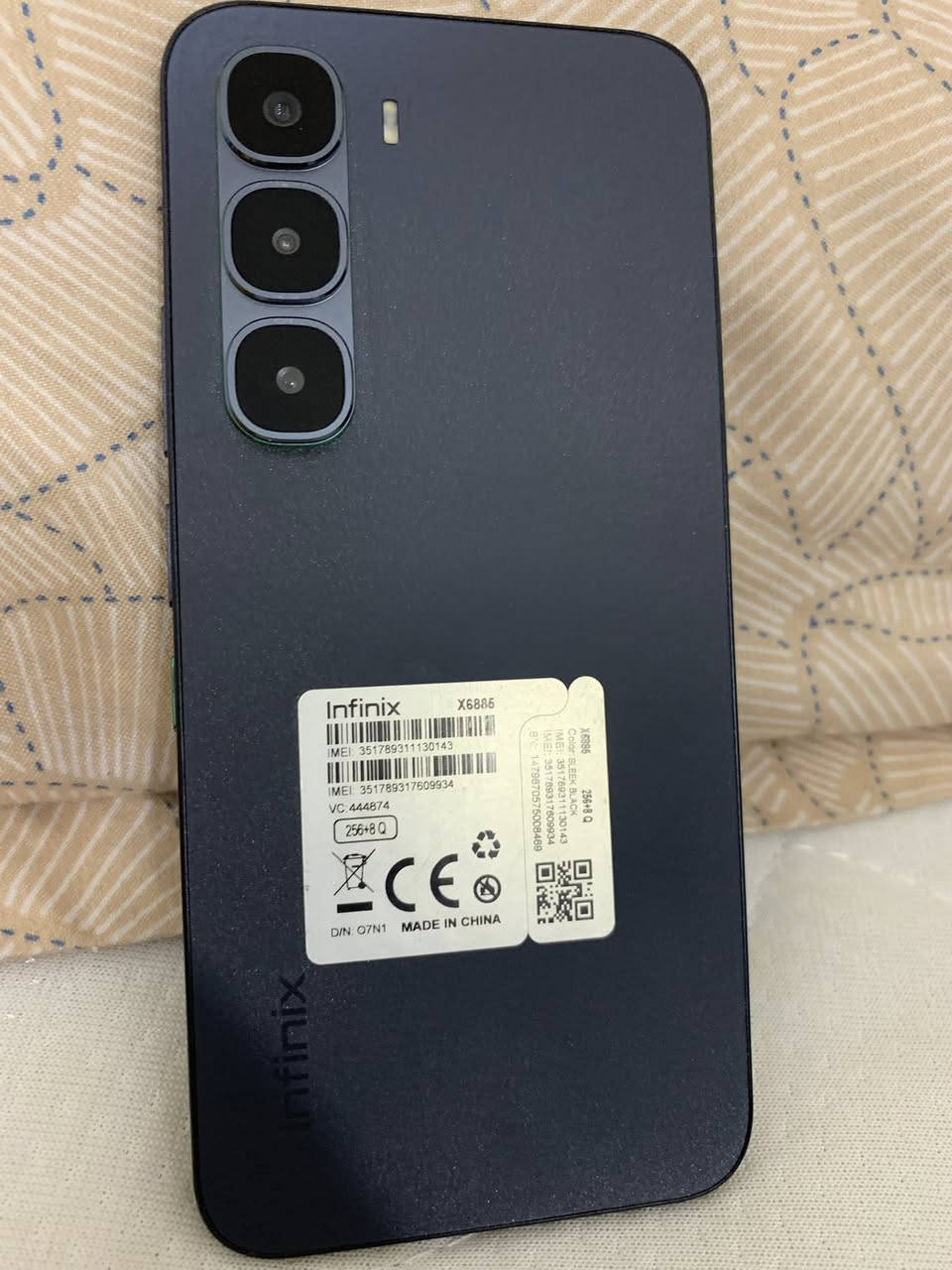 12 برو ماكس ذاكره 256 بطاريه 88 وكاله خطين جهاز مكفول السعر 525

ون بلص ذاكره 256 رام 16 شاشه 120 هيرتز مواصفات عاليه السعر 375

ريلمي 13 بلص فايف جئ ذاكره 256 رام 8 ملحقات كامله السعر 275

انفنكس هوت 60 برو ذاكره 256 رام 8 شاشه 144هيرتز السعر 180 

ناصريه الحبوبي مقابل حلويات الطائي ***********
