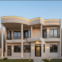 لبّخ ونقش واجهات منازل بخبرة ودقة عالية تنفيذ واجهات حديثة وكلاسيك حجر...