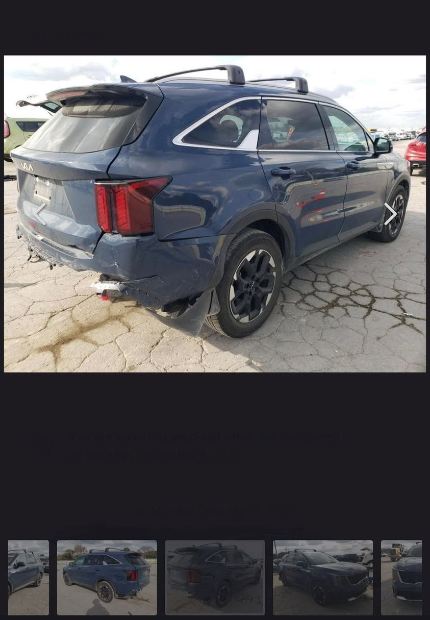 السلام عليكم …
رمضان كريم 
للبيع كيا سورنتو موديل 24 وارد امريكي محرك 2500 يعني 4 سلندر اللون ازرق بحري كلين بدون حادث فقط ( دعامية خلفية مثل ما موضح بالصور ) بدون ايرباك السياره فول مواصفات السياره يومين وتوصل الاردن عداد المسافة 18 الف ميل السعر واصل الاردن 220 ورقة ، السعر واصل للعراق 245 ورقة وبي مجال بسيط علماً تترقم ( بابل ) كتاب شهداء للأستفسار اكثر الاتصال على الرقم *********** ( واتساب )
