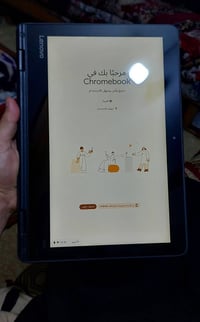 لابتوب قلاب هوه ايباد وهوه لابتوب من شركه Lenovo حجم الشاشه ١١.٦ ذاكره...