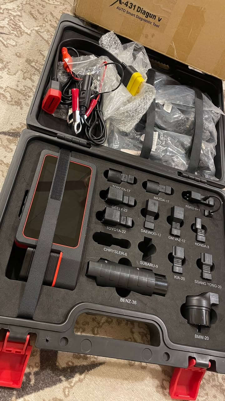 LAUNCH X_431 Diagun V
جيهاز فحس و برمجه سيارات البيع جيهاز جديد سفر تحديث ٢٠٢٧/٣/٢١ سعر ٥٥٠ الف شوي بي مجال 
مكان دهوك *********** وتساب موجود
