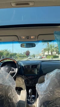 هونداي اكسنت خليجية فول مواصفات موديل 2016 مكفولة  من  الضربة والصبغ و...