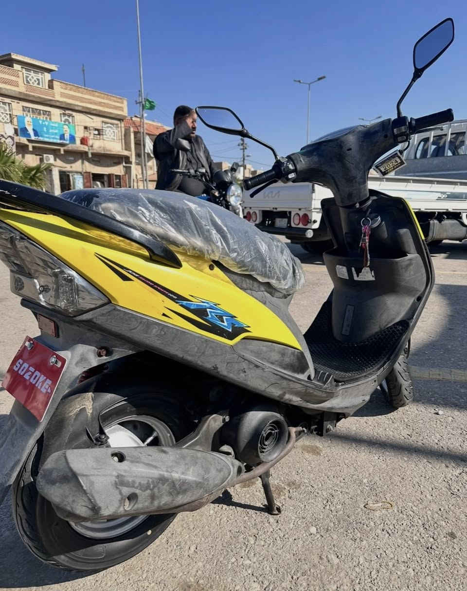 البيع دراجه بعدها بل وكاله بلادي صار شهرين نزالت رمبه دراجه حيل نضيفه الون صفر مميز🍋😁مكاني كوت نعمانيه سعار950وبيه مجل نتصل او خاص ‭0783 153 1842‬
