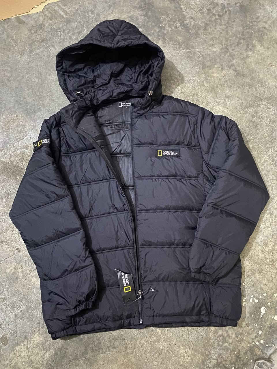 national  geographic
orginal 
size L~XL
توصیل جمع
بالە غیر مستخدم
وزن~85~95
***********
