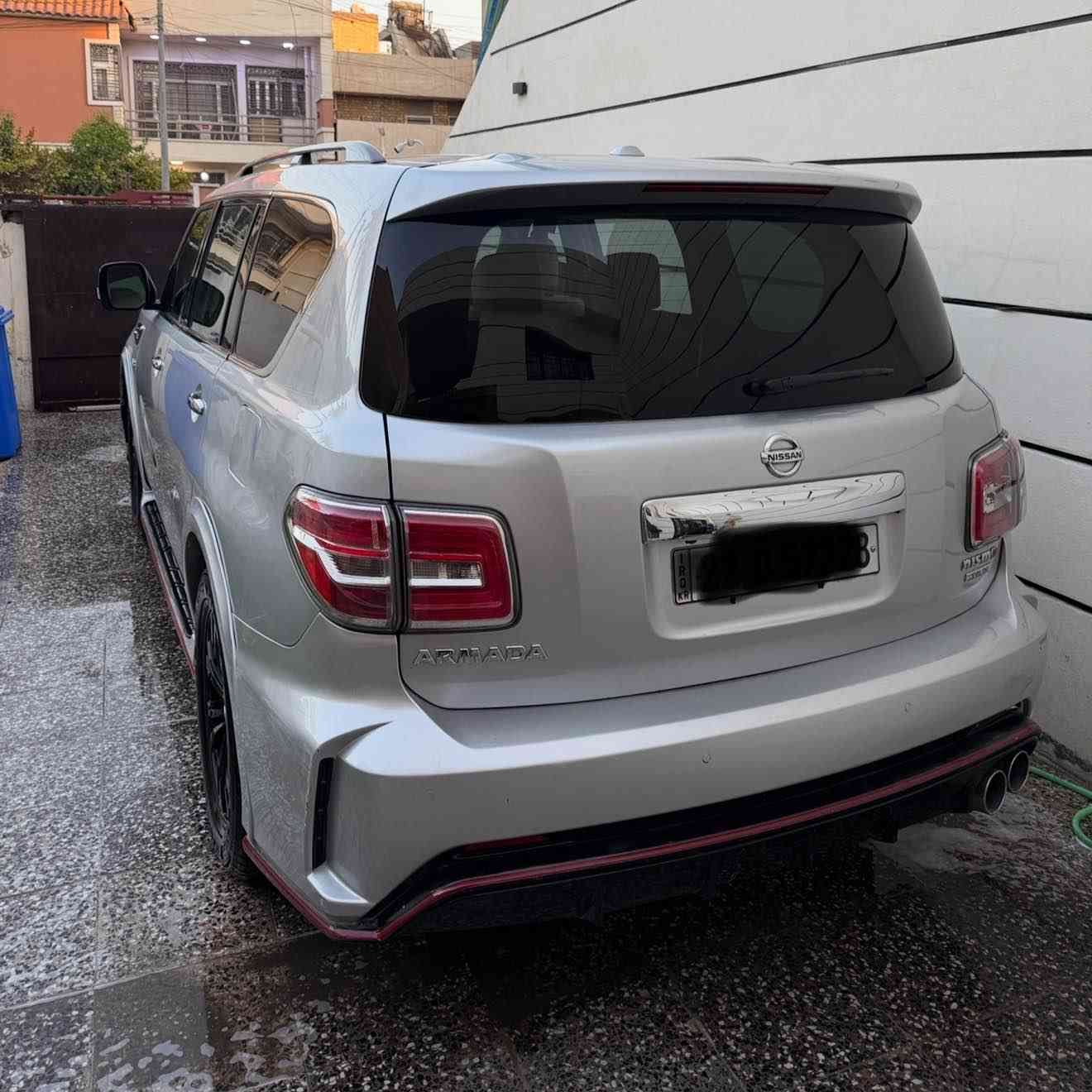 السلام عليكم 
للبيع نيسان ارمادا 2018رقم اربيل باسمي 
كشنات جلد كهرباء صندوك ستيرن كهرباء حساسات 
محرك V85600صبغ جاملغ وبنيد ماشيه 89
عنوان بغداد للأستفسار ***********
السعر 225 بغداد, العراق
