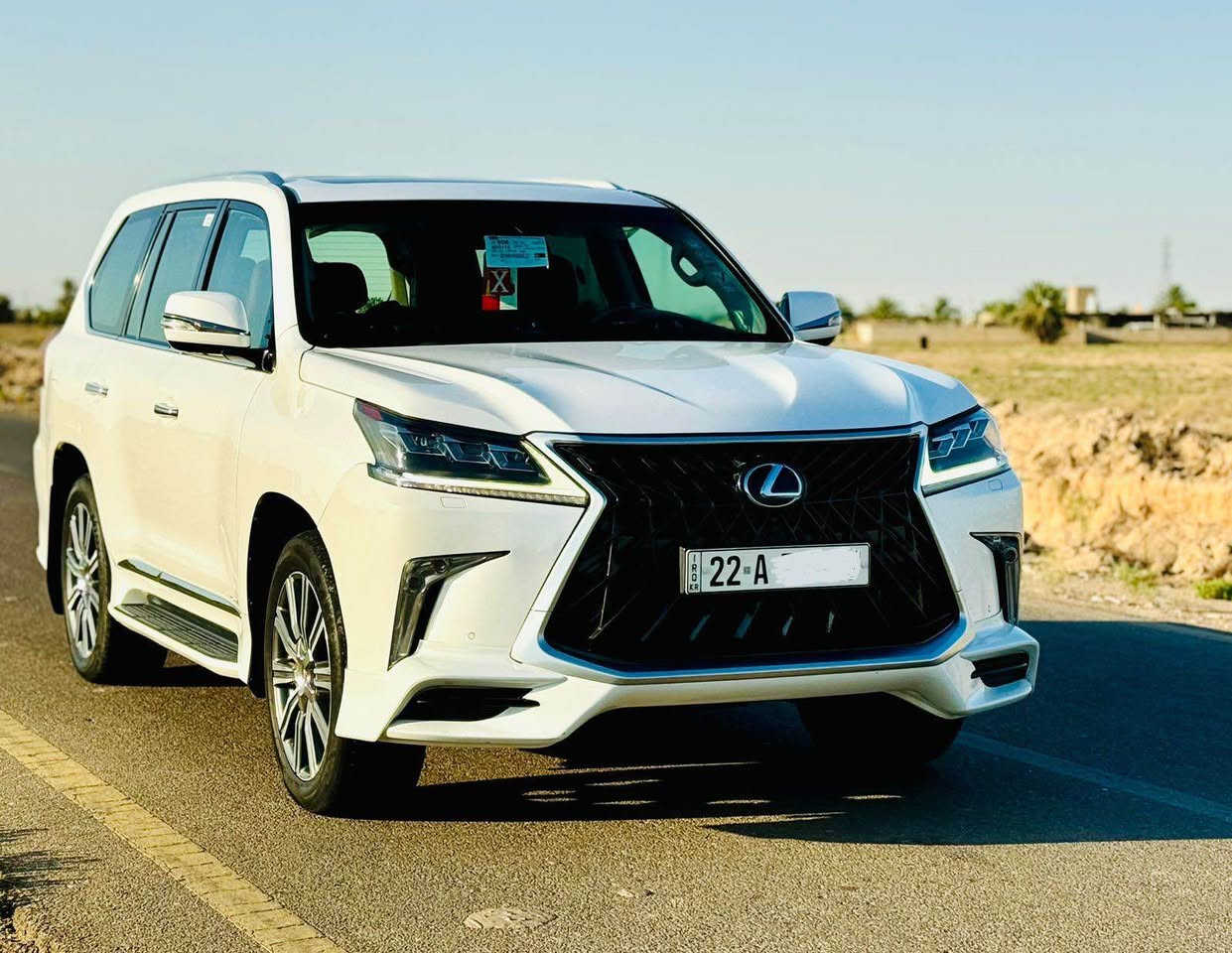 السلام عليكم 
للبيع لكزز 2016 بريم اصلي 
ماشيه 78 الف رقم اربيل بسمي
فول 1/1
السعر عند الاتصال 
المواصفات 
.كشنات كهرباء
.داخل قرميدي
.دبل ماوس 
.جكات
.باب كهرباء
.تبريد كشنات
.دوس ليزري 
.رادار 
.كامرات
.شفتات ستيرن
سياره فول 
السعر عند الاتصال 
العنوان بغداد 
الاستفسار *********** بغداد, العراق
