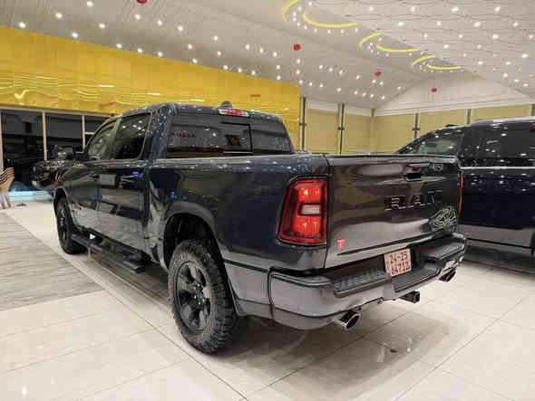 MCA IRAQ 
——————————
BRAND : RAM 1500
CLASS : BIGHORN WARLOOK
ENGINE : V6 - 3.0T SST - 4×4
STATUE : 1 PART PAINT ١ قطعة صبغ
YEAR : 2025
PRICE :  39,000 $
COUNTER : 1,000 MILE
IMPORTING : وارد امريكي
ADRESS : Erbil , أربيل شارع ١٠٠م صف دائرة گمرگ
FOR IFORMATION CALL US :
MARHABA CARS 
 📞 : ***********
📞 : ***********
