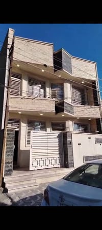 🟫 دار للايجار بناء 90م  🟥 يحتوي غرف منام 4  🟦 صالة مطبخ صحيات 2  🟧 يصل...