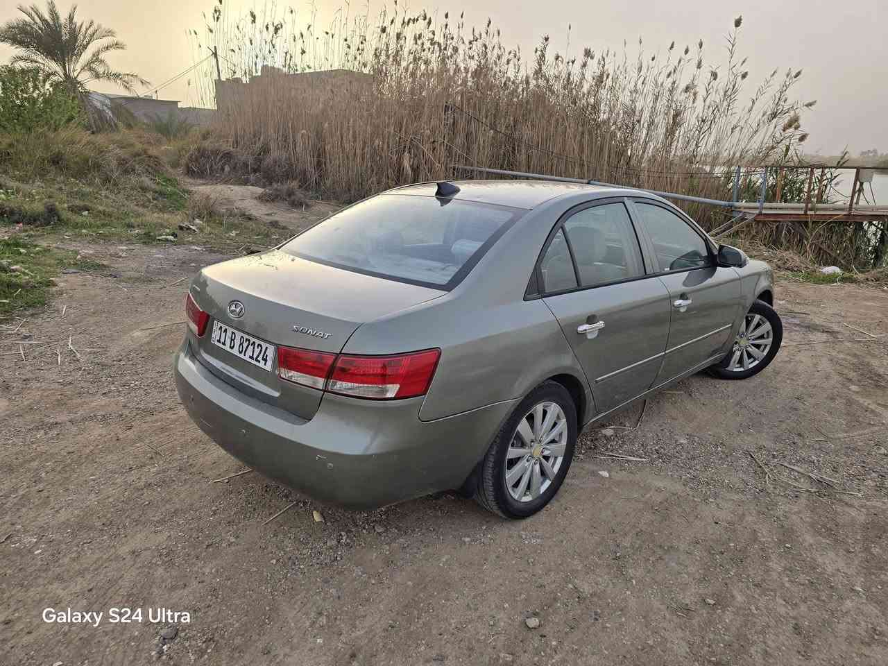 للبيع سوناتا 2007 وارد أمريكي بيه ضربه بالجاملغ الخلفي من امريكا وبيه صبغ حزام جماليه فقط السياره نضيفه جدا واحلى من الصور مكاني الحبانيه للإستفسار ***********
