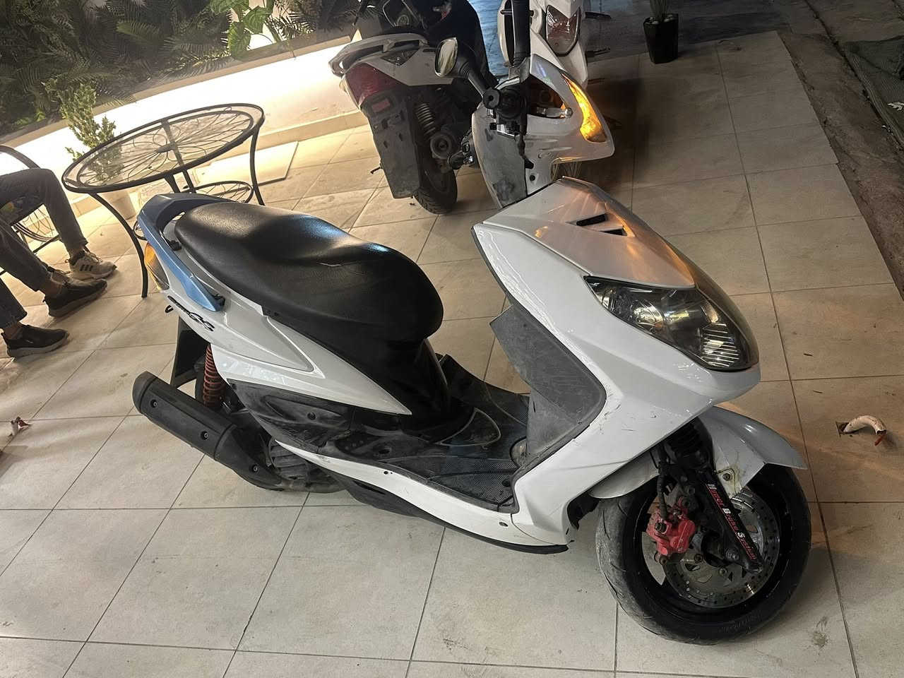 السلام عليكم
دراجه سكنز فحل 
كفاله بوشه وبستم 58
شلعه ومعدل تآكل الكاع 
دراجه كامله ما بيها نقص وخير من الله 
السعر 850 وبيها مجال للطيبين 
العنوان المنصور 
رقم الهاتف ***********
