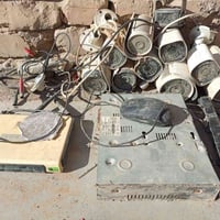 ١٠ كاميرات • لفة نشره شغاله • روتر ومحولات