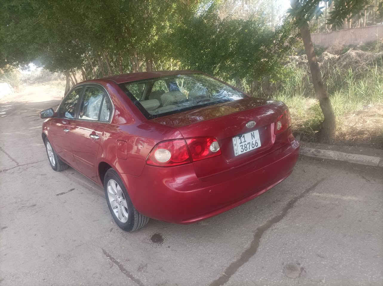 كيه اوبتيما موديل 2008خليج السياره مكفوله من تبديل ولضربه فقط صبغ احزام اثر جراد بدون تبديل ولا معجون كير حداديه تبريد تخم تاير شاشه كامره دواخل كله جديد رقم بغداد بسمي سنويه لحد 29السعر 92فقط اتصال رجاءً ولحد يذكر سعر بالتعليقات الشراي يتصل ***********مكان السياره حله
