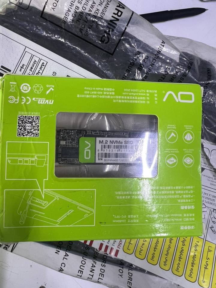 للبيع: هارد ميموري M.2 NVMe SSD P150 (جديد)
🚀 المواصفات العالية وسرعة فائقة للكمبيوتر واللاب توب!
• النوع: M.2 NVMe SSD (P150)
• السعة: 256 جيجابايت (256GB)
• الحجم والأبعاد: 22x80mm
• الحالة: جديد تماماً (جديد في الكرتونة)
• المميزات: استهلاك طاقة منخفض وأداء سريع ومستقر.
💵 السعر: 30,000 دينار عراقي 
📍 الموقع: أربيل


**إذا كنت صاحب هذا الإعلان وتريد حذفه لأي سبب، رجاءا أرسل رسالة إلى الدعم الفني**
