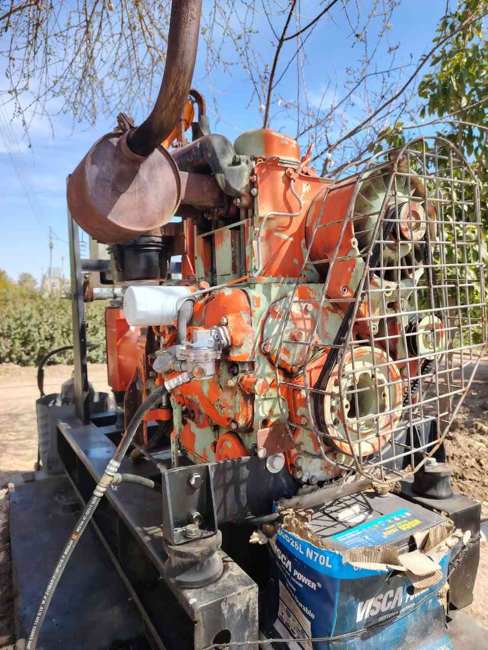 السلام عليكم
للبيع مولد دويز ألماني، 2 بستم نوع 912، داينمو 16 KAV، ثلاث فيز.

المولد نظيف جداً، بلادي بالكامل وعلى وضع الشركة.

السعر: 32 ورقة، وبـي مجال بسيط.

للتواصل: ***********
