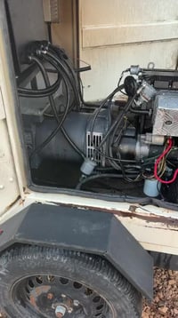 مولد #للبيع 12ونص كيفي 45 امبير  محرك LOMBARDINI للاستفسار 07889377888