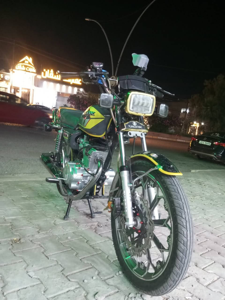 سعر 675 الف، اکو مجال
SHONK CG 150 
بصمە شغال و لایتات و مکینە بشرط فحص


**إذا كنت صاحب هذا الإعلان وتريد حذفه لأي سبب، رجاءا أرسل رسالة إلى الدعم الفني**