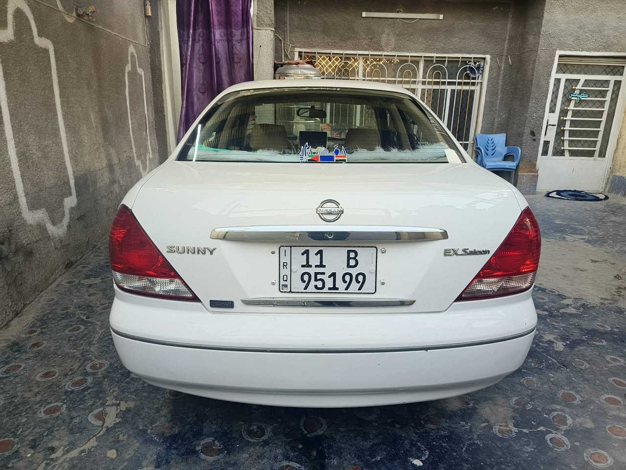 نيسان سني ياباني 2008
محرك اسود مرغوب ما مفتوح
كير أوتوماتيك
قفل مركزي
داخل أصفر
كير و محرك خير من الله
تايرات كهرباء
تبريد شرط فحص
سنوية + هزة
 مكفوله كفاله عامه وصور السونار بل منشور 
رقم بغداد
السعر المطلول / 115 
 العنوان: بغداد / الشعب 

***********

