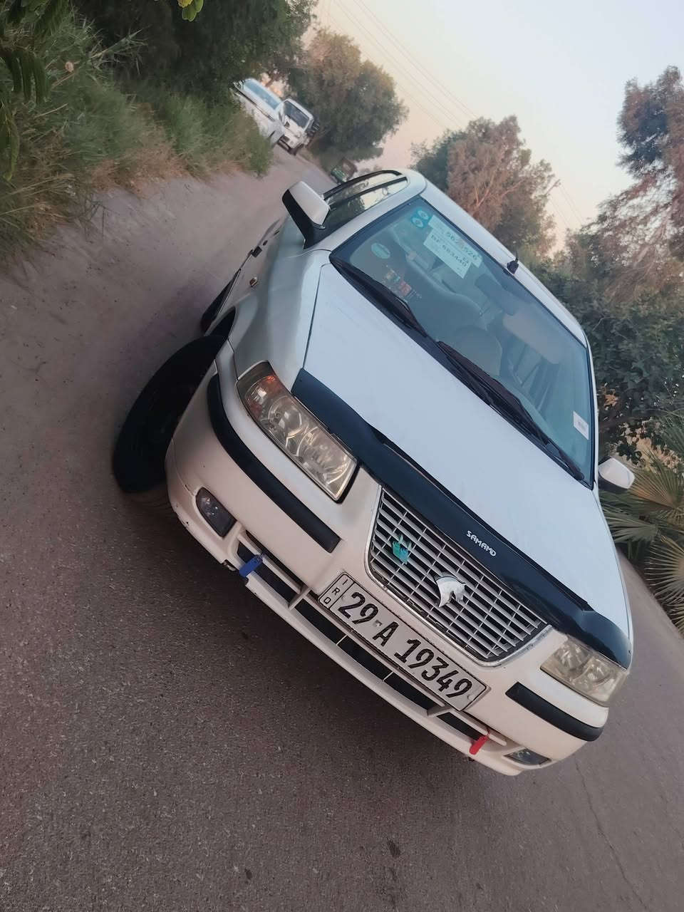سمند موديل ١١ رقم واسط دولي مشروع وطني سنويه لل٣١ سياره نظيفه وجاهزه انشالله محرك لا تنقيص ولا تبخير تبريد ثلج❄️ حماوه ثابته  حداديه امامي وخلفيه جديده السياره نظام بريك دسك امامي وخلفي سياره جاهزه وحلوه مكفوله من الظربه والتبديل صبغ فقط هلالات خلفي ودوس سعرهه ٣٩ بيهه مجال بسيط حك جيتك مكاني واسط العزيزيه ***********
