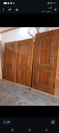 ابواب صاج 5 ملم شغل درجه وله واسعار مناسبه السفسار 07711477155 موجود و...