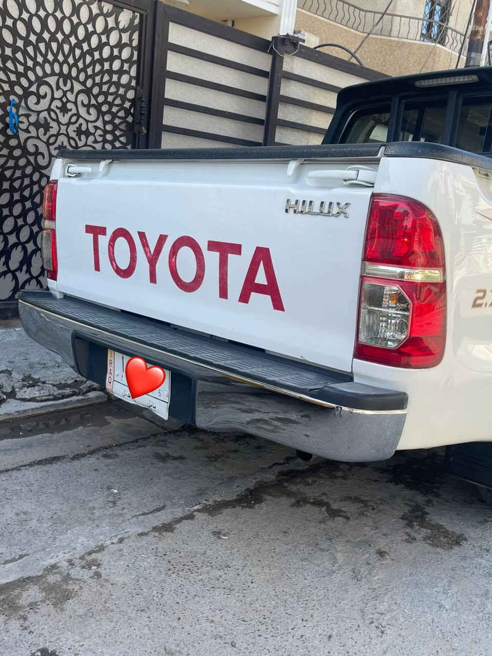 بيكم هايلوكس للبيع  موديل 2014
كير وتماتيك  حدادية حلوة 
تخم تاير جديد شاصي 12 
سيارة مكفولة كفالة عامة ما عدة بارد بسيط جدا
رقم بابل بسمي تحويل ثاني يوم 
السعر 200 وبيها مجال بسيط حك الچية لاستفسار
*********** بي واتساب 

‭0771 661 7336‬
