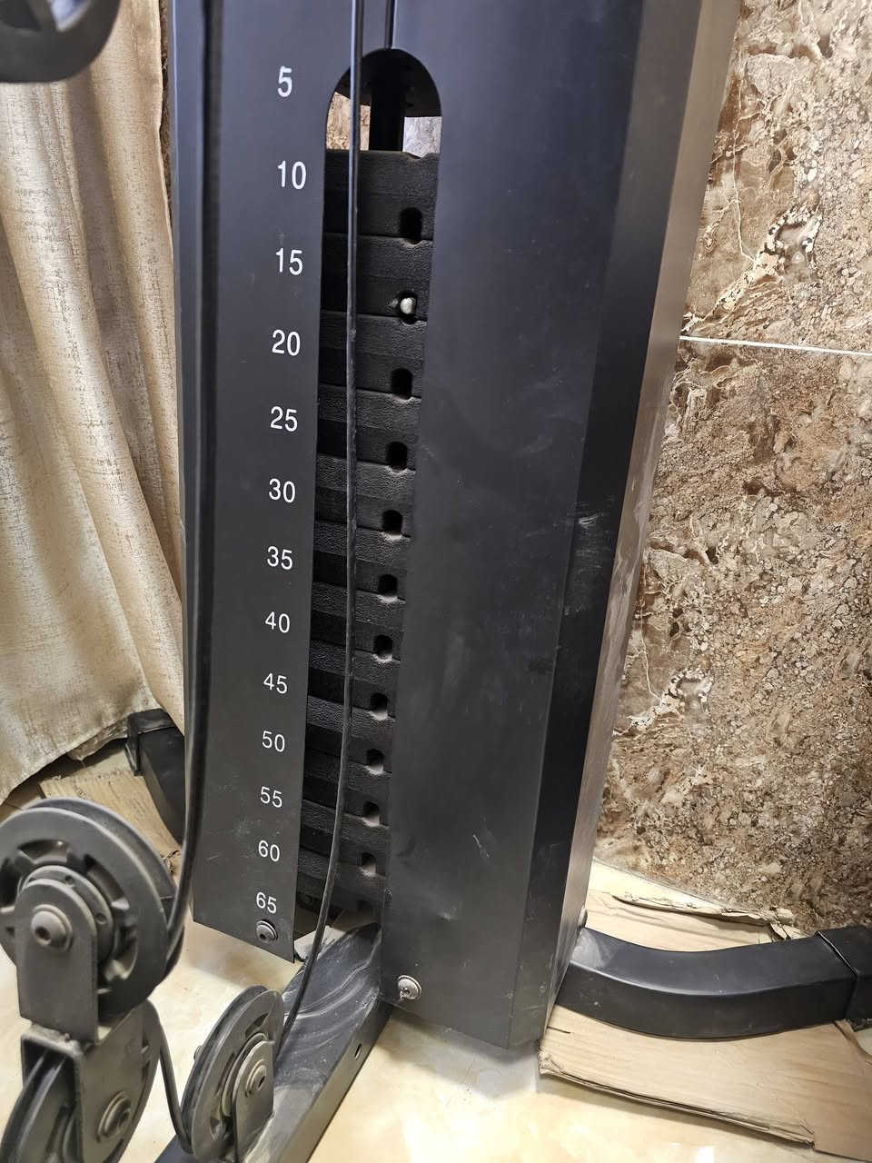 سلام عليكم 
جهاز مولتي جم جديد 
عنوان ديالى السعر 275 الف الاستفسار اتصال على رقم ***********
