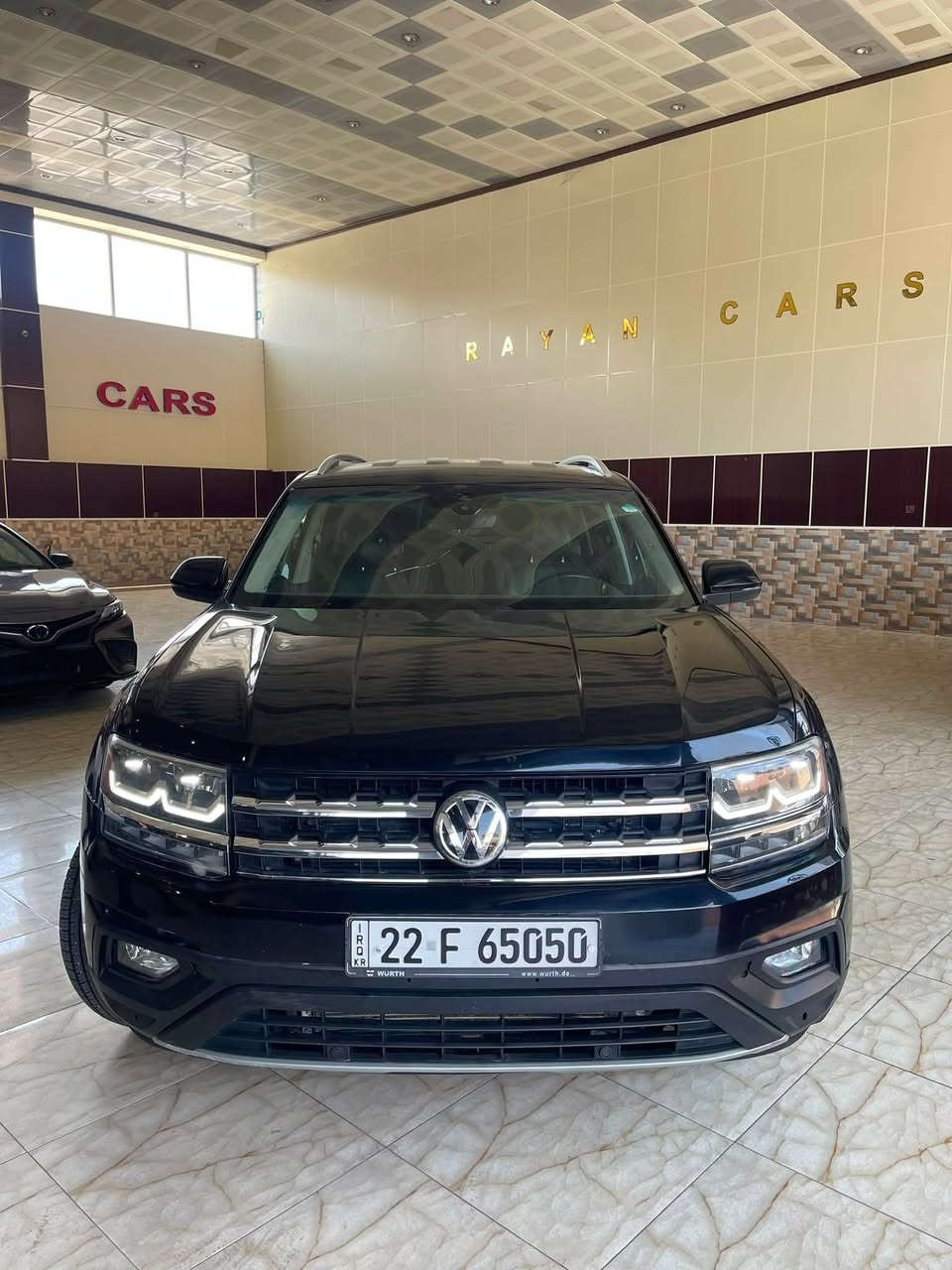 Volkswagen Atlas SE 2019
حجم المحرك 6 سلندر  

فول موصفات بدون سلايد 

وارد امريكي 

بوند صبغ

بدون دواخل

المواصفات  :

بصمة تشغيل

بصمة أبواب

تشغيل عن بعد (Remote Start)

صندوق شفط كهربائي 

رادار أمامي (تحديد مسار)

رادار جانبي (نقاط عمياء)

رادار خلفي (تحذير من الاصطدام)

تبريد مركزي

كشنات جلد

هاند بريك بصمة

Android Auto 

Apple Car Play 

مانع انزلاق+ABS

شاشة كبيرة لمس

حساسات خلفية+ كاميرا 

تحكمات استيرن

اوتو ستارت Auto start 

اوتو ستوب Auto Stop 

وبقية المواصفات المعروفة

العنوان دهرك

رقم دهوك

للاتصال استفسار ***********
