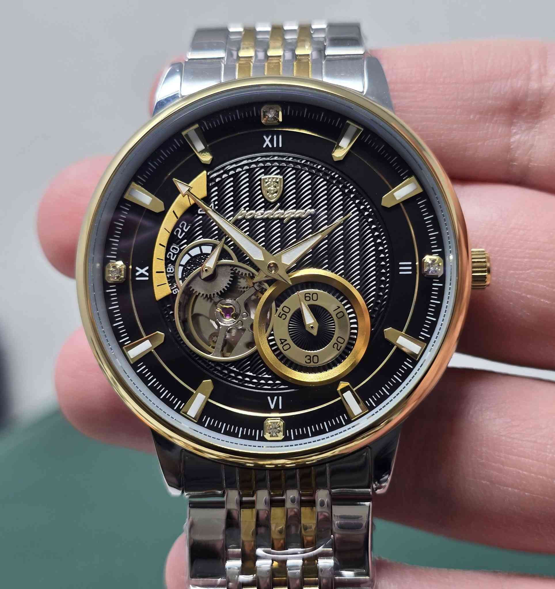 (((مزاد يبدأ من 35 ألفً وينتهي 5 صباحًا)))
ساعة ماركة بودي كار (من أمازون).
ماكينة أوتوماتيكية مقاومة للماء.
زجاج زفير مقاوم للخدش والصدمات.
قفل فراشة وزن ثقيل سناتر شغالة (تفاصيل داخل الفيديو).
مكاني كربلاء (متوفر توصيل).


**إذا كنت صاحب هذا الإعلان وتريد حذفه لأي سبب، رجاءا أرسل رسالة إلى الدعم الفني**