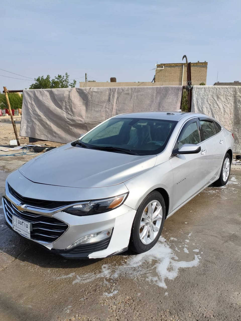 سلام عليكم البيع ماليبو 2020كفاله هاذ حادثه موضح بصوره معوقين باقيله سنه 5شهر  تتحول  جاهزه كير محرك مال جناي جديده مفوله بصمه كشن كهربائيّ  السعر 110وبيه مجال هاذ رقمي***********اووو*********** شراي يتصل واني خادم
